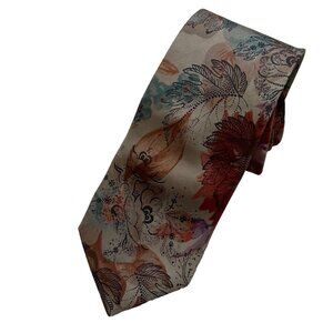 Pierre Balmain Floral Silk Tie